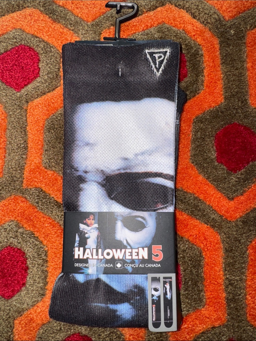 MAKE OFFER! Halloween 5 Graphic Casual Socks Sublimation Michael Myers
